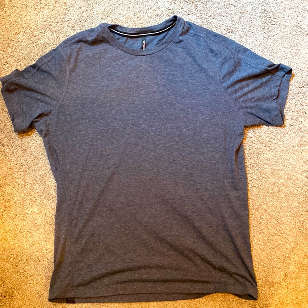 Ten Thousand Durable Shirt. Navy Heather color.